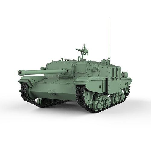 预售 SS16691 1/16 军事模型 意大利 M43 46倍径 75mm 火炮运载车