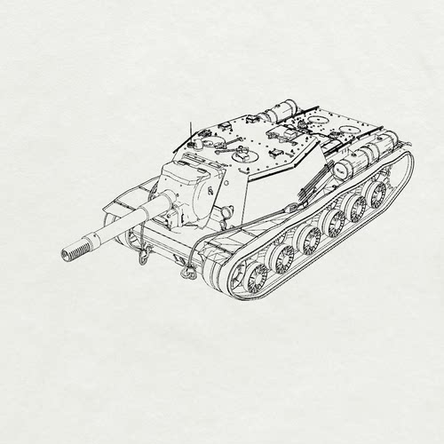 预售MRY-SFW SS700240 1/700 苏联陆军 SU-152 重型坦克歼击车