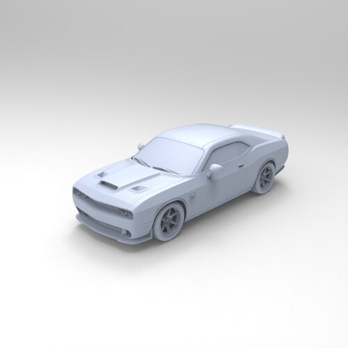 美式经典宽体肌肉跑车 3D打印汽车模型  2pcs