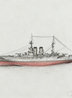 预售SSC1250139/S 1/1250 英国 伊丽莎白女王级巴勒姆号战列舰