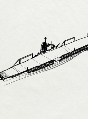 预售SSC350615/S-A 1/350 美国海军中途岛级航空母舰1号舰 中途岛