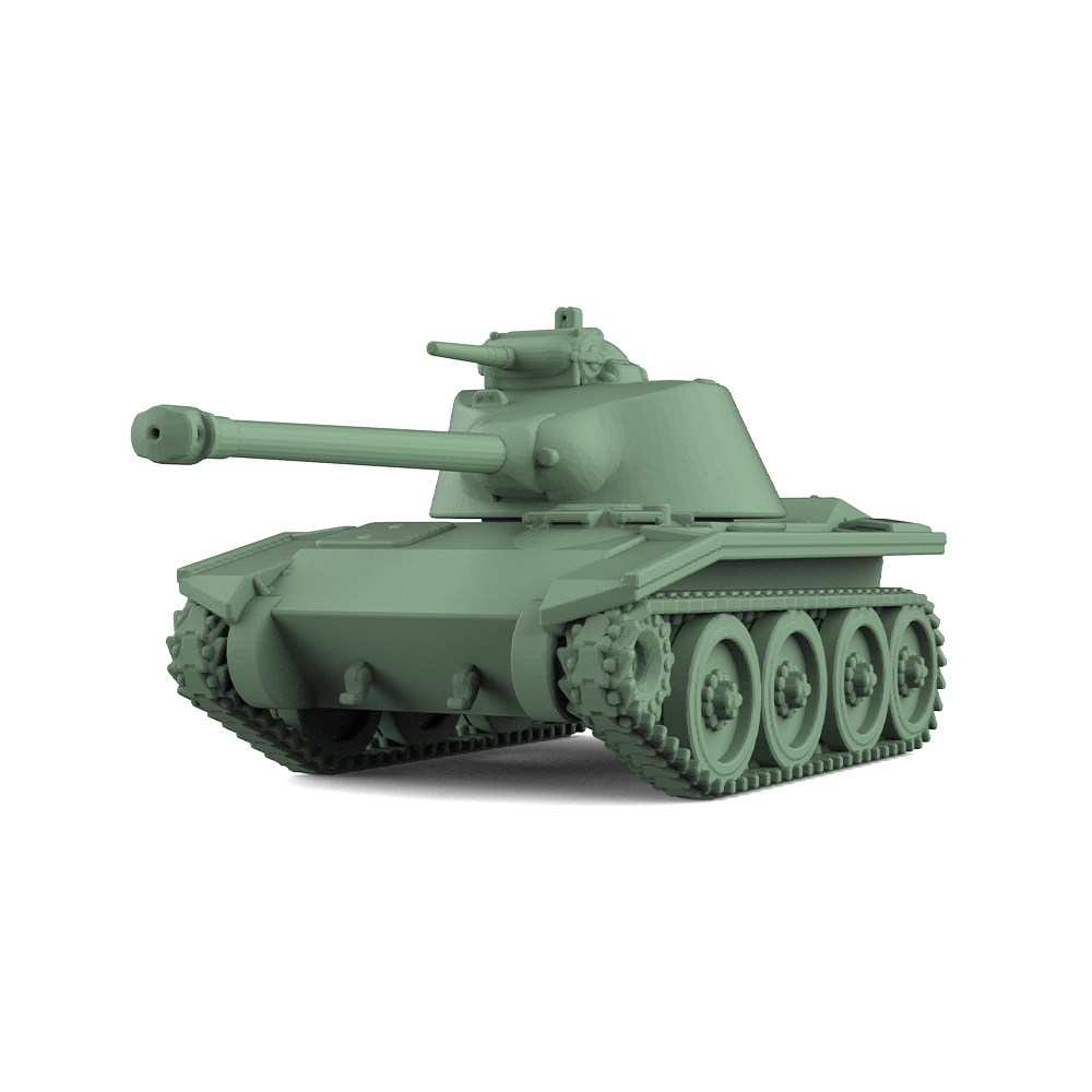 SS400521 1/400 军事模型 美国 T71 CMCE 轻型坦克 V2.0 4pcs