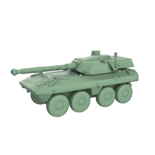 SS350980 1/350 军事模型 捷克ZUBR PSP坦克歼击车 V2.0 4pcs