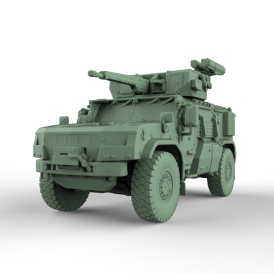 SS144384 1/144 军事模型  俄罗斯K-4386D 台风-空降 装甲车