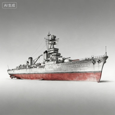 预售SSC2000128/S 1/2000 军事模型 絮弗伦级絮弗伦号重巡洋舰