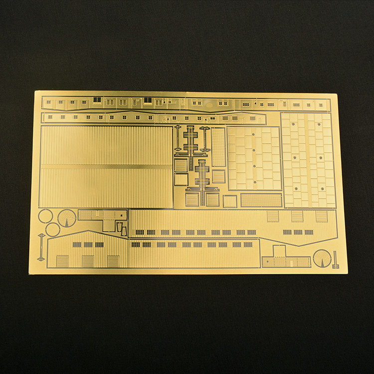 ssmodel 700183 1/700 码头场景 建筑2 蚀刻片