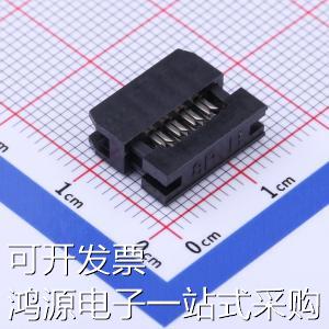 5222-08YPS0BW01 IDC连接器(牛角/简牛) 2mm 2x4P排数:2每排P数