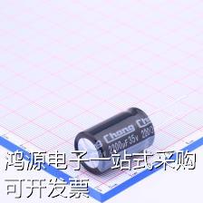 KM1V222ML250A00CV0 直插铝电解电容 2200uF ±20% 35V 现货