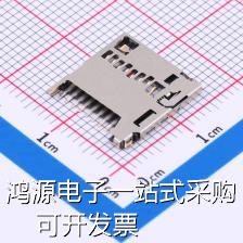 TF-108-ARP10 自弹式 MicroSD卡(TF卡) 卡座 1.28H 带CD SD卡连接 电子元器件市场 集成电路（IC） 原图主图