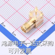 HJ-SMA441 RF射频同轴连接器 SMA内孔弯头现货