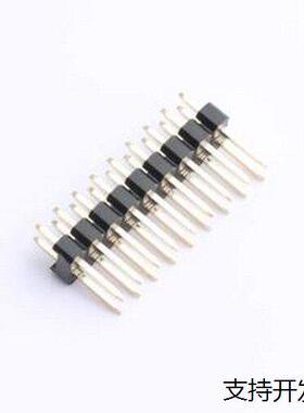 PZ254-2-09-Z-2.5-G1 排针 2x9P 间距:2.54mm 方针 直插 插件,P=2
