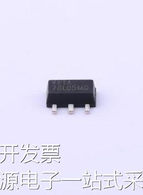 78L05MG-AB3-R 线性稳压器(LDO) 输入30V 输出5V 200mA SOT-89-3