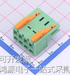 KF2EDGDJ-5.0-4P 插拔式接线端子 插头 1x4P 5mm 排数:1 每排P数: