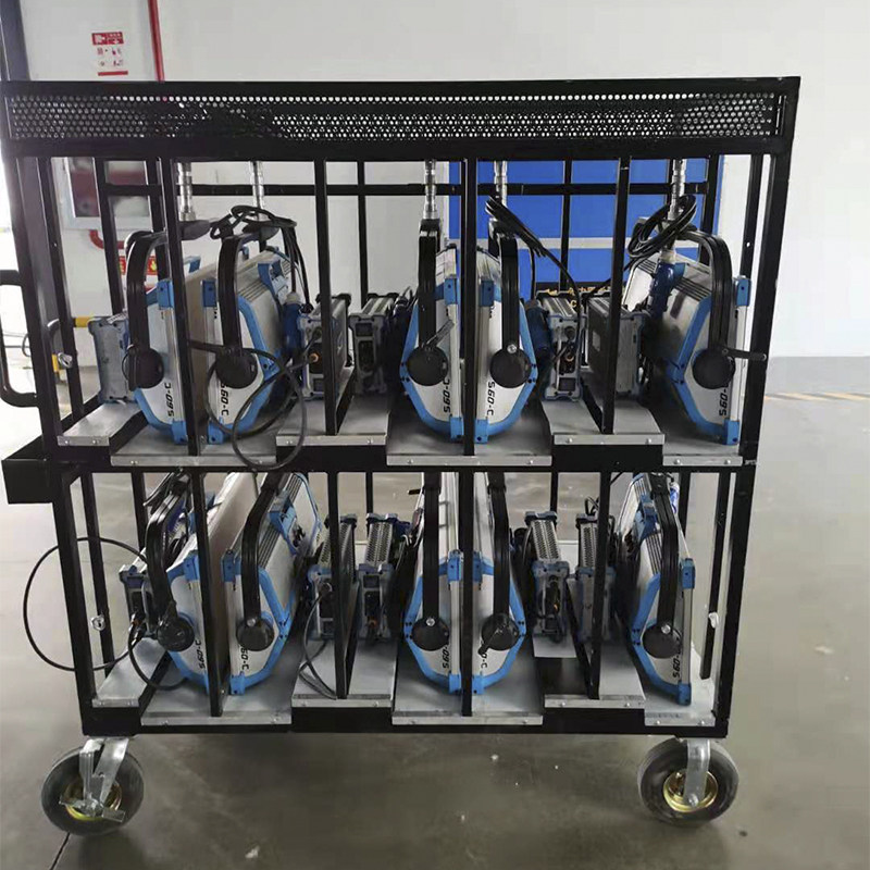 影棚平板灯收纳车arri阿莱skypanel s60-c led柔光平板灯剧组货架