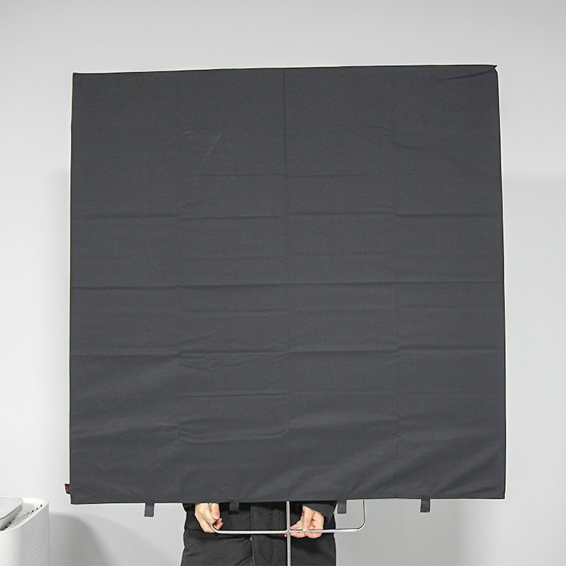 影视摄影剧组用黑布影视便捷可拆卸黑色布套