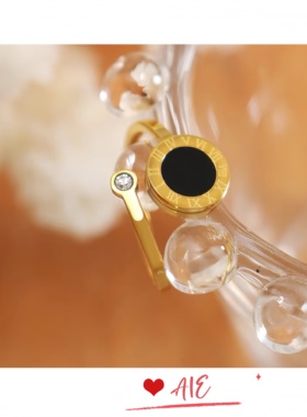 铜合金戒指女款轻奢小众设计高级感开口可调节