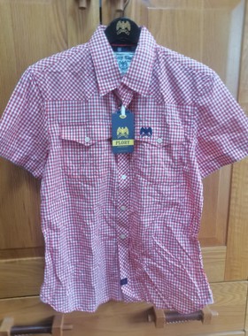 PLORY男款短袖衬衣POYC023001