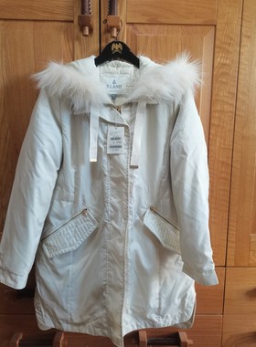 ELAND女款可脱卸外套羽绒服EEJD54C01R