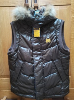 PLORY男款棉马甲POJP147T03