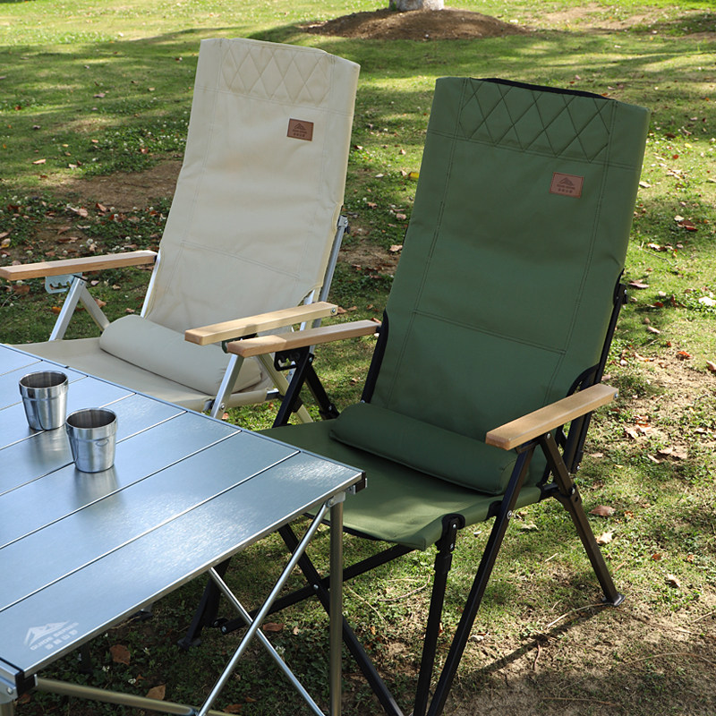 步林山野GuideSeries 户外折叠躺椅露营椅午休椅铝合金折叠椅