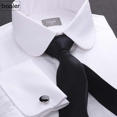 baaler拜耳伊顿公学圆角法式衬衫