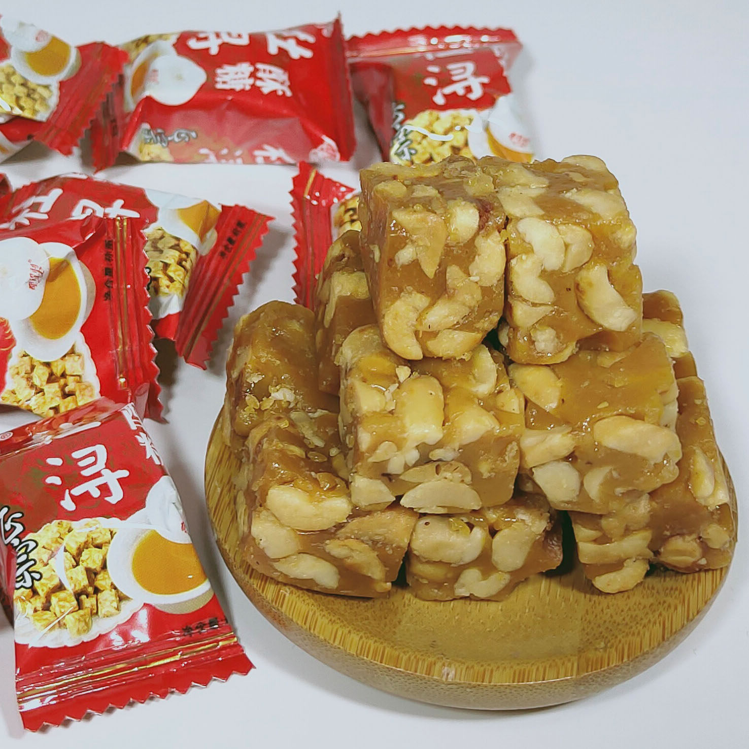 正宗福建手工花生酥糖喜糖年货老式漳州都得利原味杜浔酥糖零食
