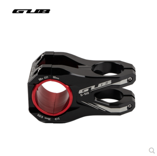 GUB S-50山地车短把立31.8*50MM铝合金CNC自行车镂空把立速降把立