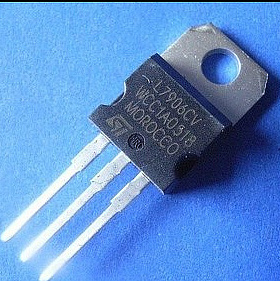 可直拍 直插 7906 L7906 L7906CV TO-220 6V 1.5A三端稳压管