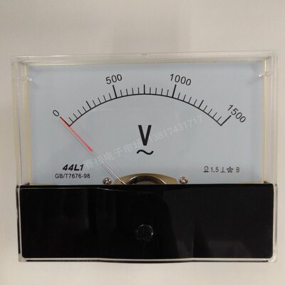 指针式44L1交流1500V电压表