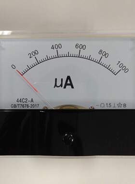 44C2  1000uA  直流微安表 直流指针式微安表 一千微安直流电流表