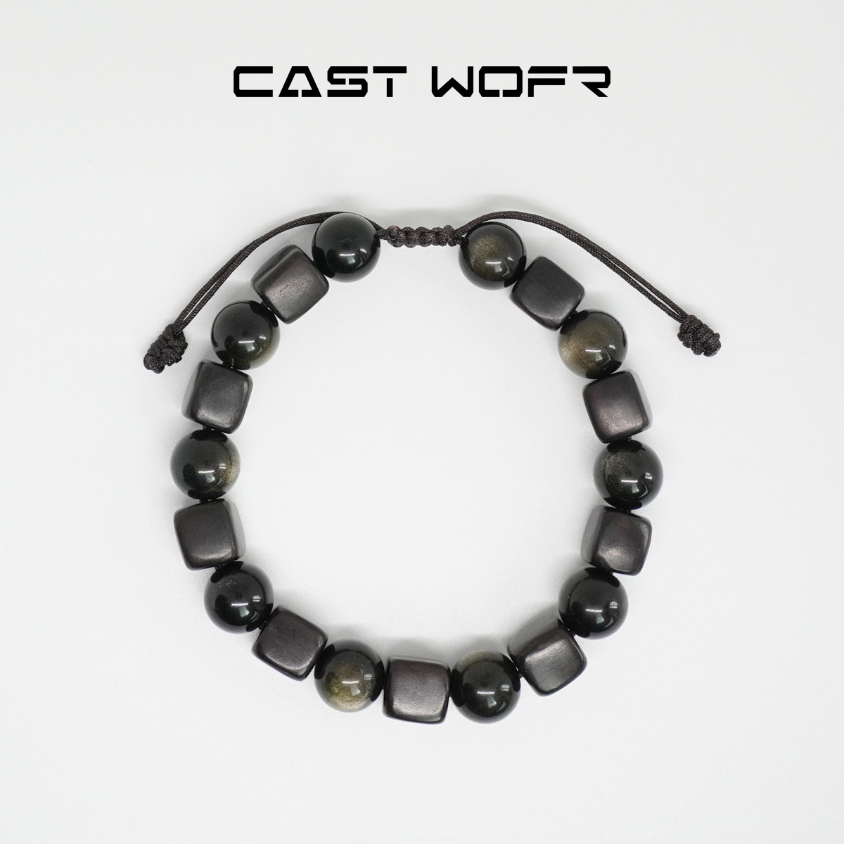 原创设计金曜石手串单圈男女同款