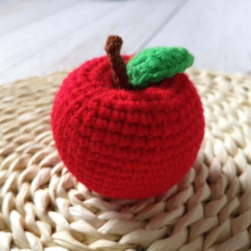 DIY平安果圣诞礼物教学手工毛线