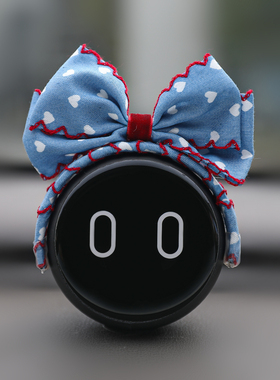 【自制】蔚来NOMI问界帽子M7M8M9汽车装饰爱心蝴蝶结ET5ES6ES8