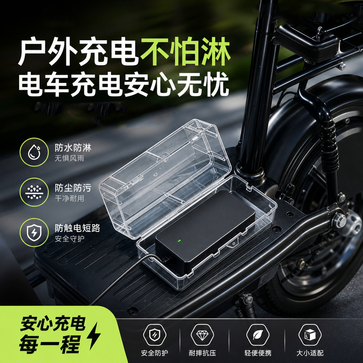 国际电工户外防水防溅插线板盒图片