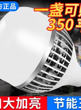 大功率led灯泡车间厂房仓库工业照明e27螺口工程高瓦数超亮大球泡
