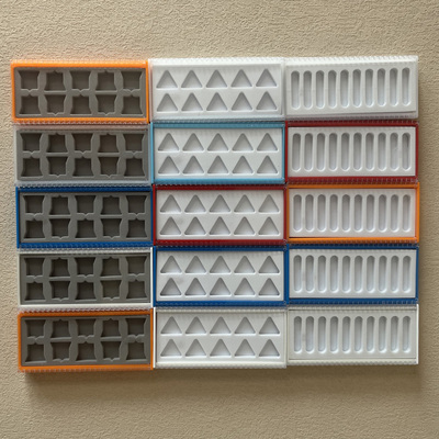 远硕高档硬质合金刀粒泡棉盒子