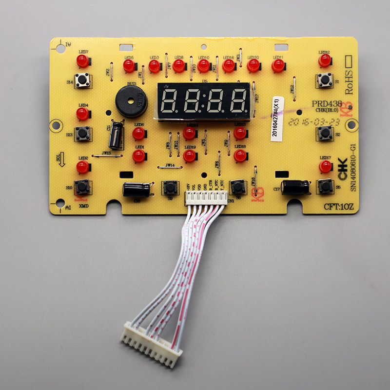 奔腾电饭煲配件PRD438 FN438 FN4172显示板灯板+电源板线路板
