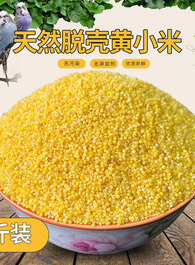 无壳谷子小米文鸟鸟食蛋小米一件