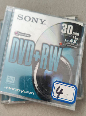 DVD+RWDV摄像机光盘SONY
