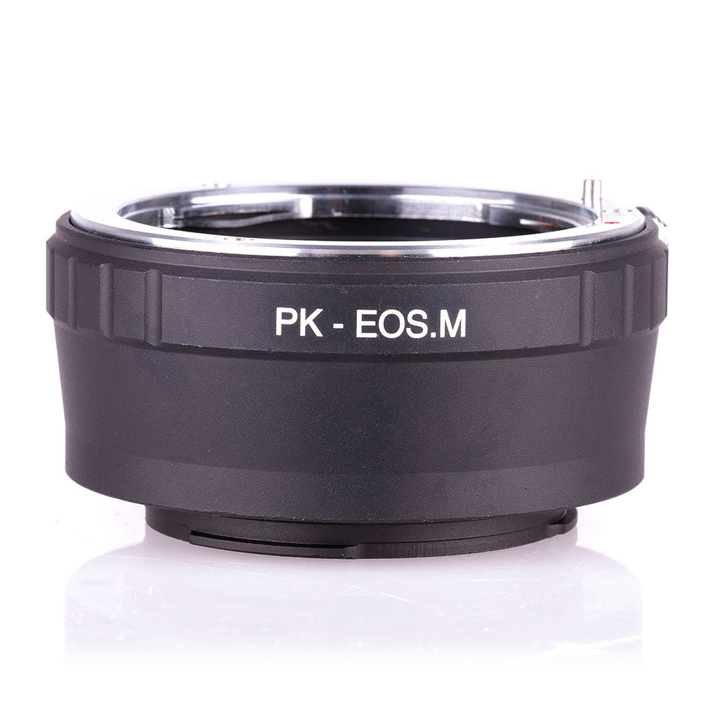 宾得PK镜头转接佳能EFM微单机身转接环 PK-EOS M 单反相机配件