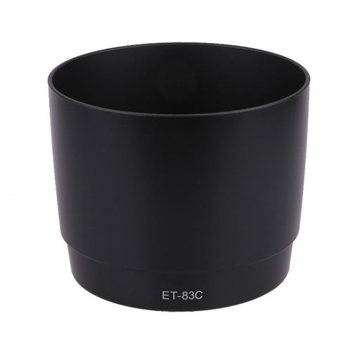 适用佳能ET-83C遮光罩 ET83C 100-400mm 一代 遮光罩黑色