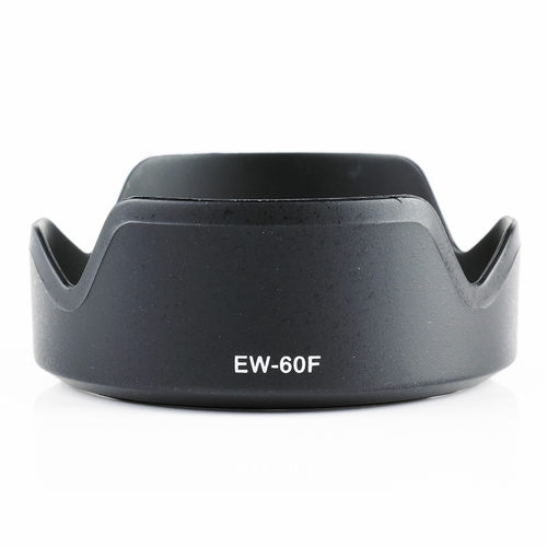 佳能55MM EW-60F遮光罩EOS M5 M6微单EF-M 18-150mm镜头配件