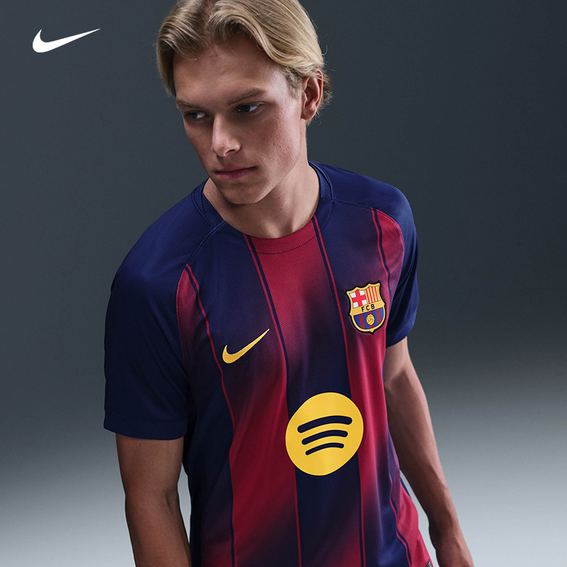 Nike25/26赛季巴塞罗那主场球衣