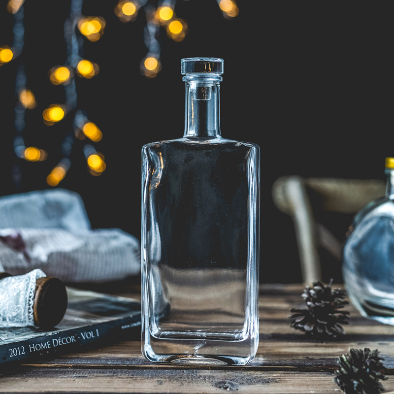 高档透明自酿酵素木塞密封牛奶罐