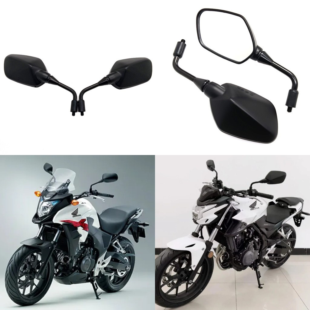适用本田CB400X CB400F反光镜后视镜倒车镜组件纯正零配件