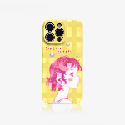 甜甜少女 适用iPhone17promax苹果16手机壳华为P80profindX9荣耀400mate70vivo小米17复古reno15一加13nova12