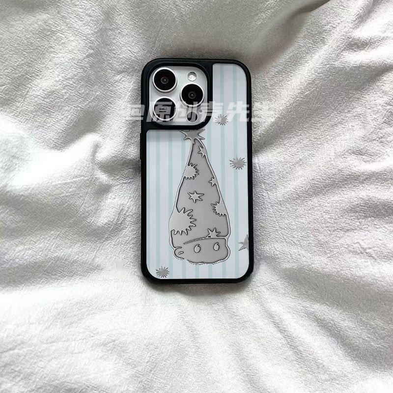 冷淡风小丑原创亚克力黑边磁吸适用苹果iPhone16promax手机壳1312pro小米1415Pro华为mate60p70三星S23防摔