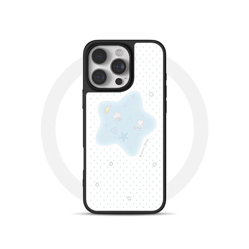 ins波点小动物黑边软壳磁吸适用苹果小米iPhone17promax手机壳1613pro小米1415Pro华为mate60p70三星S23防摔