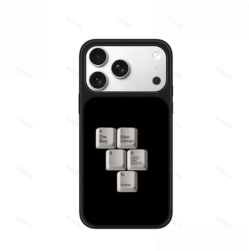 ins风按键人生黑边软壳磁吸适用苹果小米iPhone17promax手机壳1613pro小米1415Pro华为mate60p70三星S23防摔