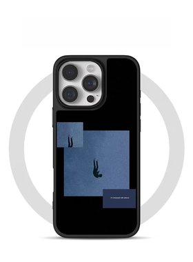 倒悬于静寂星河电镀银黑边磁吸适用苹果iPhone16promax手机壳1312pro小米1415Pro华为mate60p70三星S23防摔